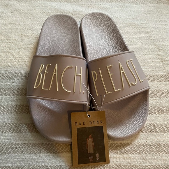 Rae Dunn Shoes - SOLD Rae Dunn Slides